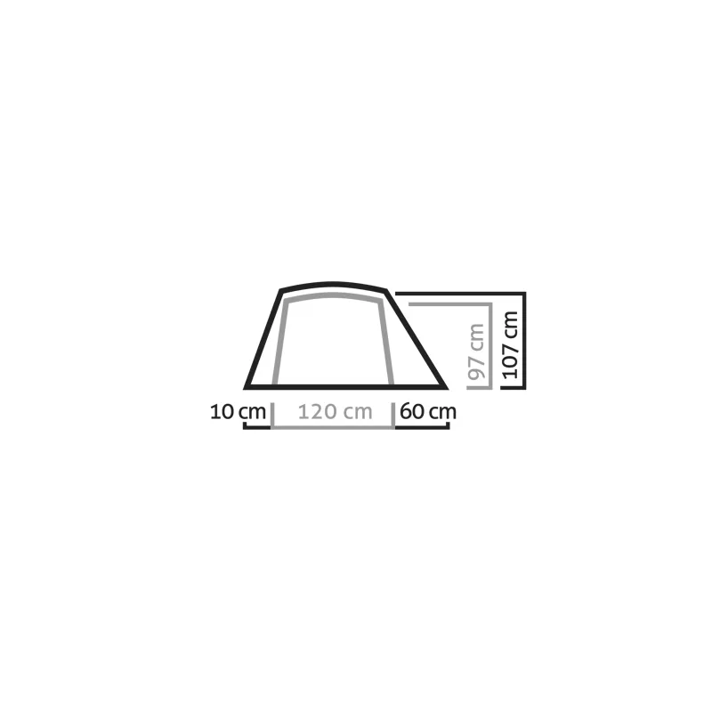 Salewa Micra II Tent in Cactus/Grey-1